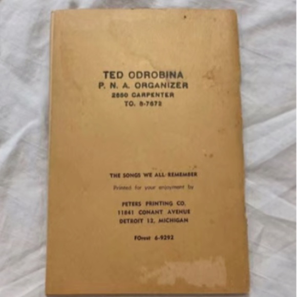 Vintage paper Polish song book - Picture 3 of 8